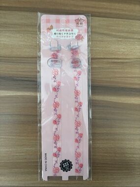 Pink Floral Decorative Bra Strap Extenders by